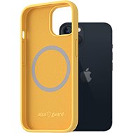 AlzaGuard Silicone Case Compatible with Magsafe for iPhone 13 yellow - Phone Cover