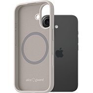 AlzaGuard Silicone Case Compatible with Magsafe for iPhone 16 white - Phone Cover