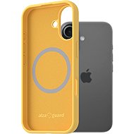 AlzaGuard Silicone Case Compatible with Magsafe for iPhone 17 yellow - Phone Cover