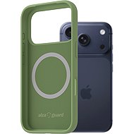 AlzaGuard Silicone Case Compatible with Magsafe for iPhone 17 Pro green - Phone Cover