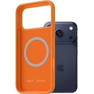 AlzaGuard Silicone Case Compatible with Magsafe for iPhone 17 Pro Max orange - Phone Cover