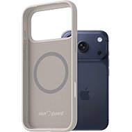 AlzaGuard Silicone Case Compatible with Magsafe for iPhone 17 Pro Max white - Phone Cover