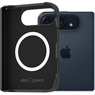 AlzaGuard Silicone Case Compatible with Magsafe for iPhone Fold black - Phone Cover