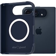 AlzaGuard Silicone Case Compatible with Magsafe for iPhone Fold dark blue - Phone Cover