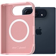 AlzaGuard Silicone Case Compatible with Magsafe for iPhone Fold pink - Phone Cover