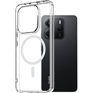 AlzaGuard Crystal Clear TPU Case Compatible with Magsafe for Xiaomi Redmi Note 14 4G - Phone Cover