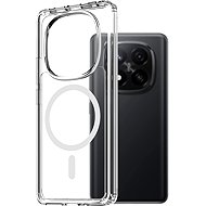 AlzaGuard Crystal Clear TPU Case Compatible with Magsafe for Xiaomi Redmi Note 14 Pro+ 5G - Phone Cover