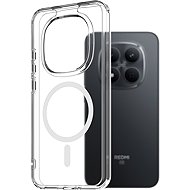 AlzaGuard Crystal Clear TPU Case Compatible with Magsafe for Xiaomi Redmi Note 15 Pro 5G - Phone Cover
