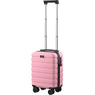 AlzaGuard Traveler Suitcase, sized. XS - pink - Suitcase