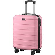 AlzaGuard Traveler Suitcase, sized. S - pink - Suitcase