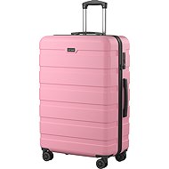 AlzaGuard Traveler Suitcase, sized. L - pink - Suitcase