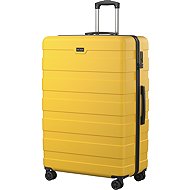 AlzaGuard Traveler Suitcase, sized. XL - yellow - Suitcase
