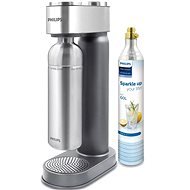 Philips Viva Preminum (mit CO2 Zylinder), Edelstahl - Wassersprudler