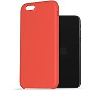 AlzaGuard Premium Liquid Silicone Case for iPhone 7/8/SE 2020/SE 2022 Red - Phone Cover