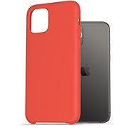 AlzaGuard Premium Liquid Silicone Case iPhone 11 Pro piros tok - Telefon tok