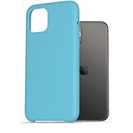 AlzaGuard Premium Liquid Silicone Case iPhone 11 Pro kék tok - Telefon tok