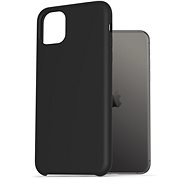 AlzaGuard Premium Liquid Silicone Case iPhone 11 Pro Max fekete tok - Telefon tok