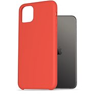 AlzaGuard Premium Liquid Silicone Case for iPhone 11 Pro Max Red - Phone Cover
