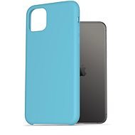 AlzaGuard Premium Liquid Silicone Case for iPhone 11 Pro Max Blue - Phone Cover