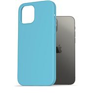 AlzaGuard Premium Liquid Silicone Case for iPhone 12/12 Pro Blue - Phone Cover