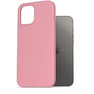 AlzaGuard Premium Liquid Silicone Case iPhone 12 Pro Max rózsaszín tok - Telefon tok