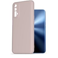 AlzaGuard Premium Liquid Silicone Case for Realme 7 pink - Phone Cover