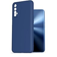 AlzaGuard Premium Liquid Silicone Case for Realme 7 Blue - Phone Cover