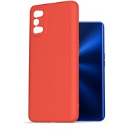 AlzaGuard Premium Liquid Silicone Case for Realme 7 Pro Red - Phone Cover