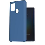 AlzaGuard Premium Liquid Silicone Samsung Galaxy A21s blau - Handyhülle