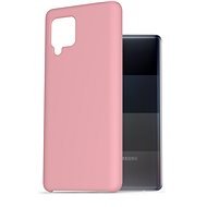 AlzaGuard Premium Liquid Silicone Case Samsung Galaxy A42 rózsaszín tok - Telefon tok