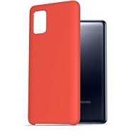 AlzaGuard Premium Liquid Silicone Case for Samsung Galaxy A51 Red - Phone Cover