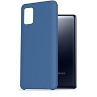AlzaGuard Premium Liquid Silicone Case for Samsung Galaxy A51 Blue - Phone Cover