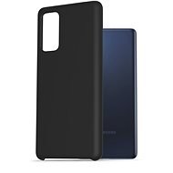 AlzaGuard Premium Liquid Silicone Case for Samsung Galaxy S20 FE black - Phone Cover
