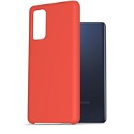 AlzaGuard Premium Liquid Silicone Case for Samsung Galaxy S20 FE Red - Phone Cover