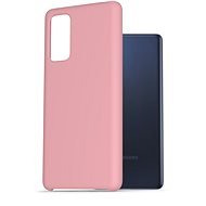 AlzaGuard Premium Liquid Silicone Case Samsung Galaxy S20 FE rózsaszín tok - Telefon tok