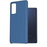AlzaGuard Premium Liquid Silicone Case Samsung Galaxy S20 FE kék tok - Telefon tok