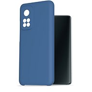 AlzaGuard Premium Liquid Silicone Case for Xiaomi Mi 10T / 10T Pro blue - Phone Cover