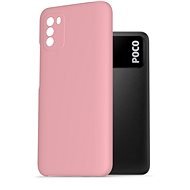 AlzaGuard Premium Liquid Silicone Case for Xiaomi POCO M3 pink - Phone Cover