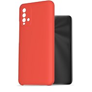 AlzaGuard Premium Liquid Silicone Case for Xiaomi Redmi 9T red - Phone Cover