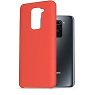 AlzaGuard Premium Liquid Silicone Case Xiaomi Redmi Note 9 LTE piros tok - Telefon tok