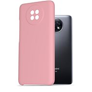 AlzaGuard Premium Liquid Silicone Case for Xiaomi Redmi Note 9 5G / 9T pink - Phone Cover