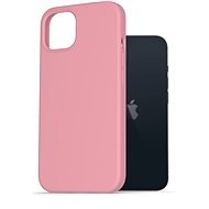 AlzaGuard Premium Liquid Silicone Case iPhone 13 rózsaszín tok - Telefon tok