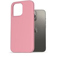 AlzaGuard Premium Liquid Silicone Case iPhone 13 Pro rózsaszín tok - Telefon tok