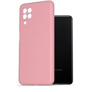 AlzaGuard Premium Liquid Silicone Case Samsung Galaxy A22 rózsaszín tok - Telefon tok