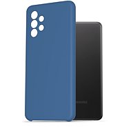 AlzaGuard Premium Liquid Silicone Case for Samsung Galaxy A32 Blue - Phone Cover