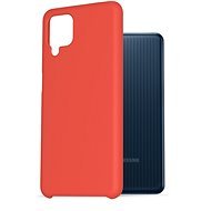AlzaGuard Premium Liquid Silicone Case pre Samsung Galaxy M12 červený - Kryt na mobil