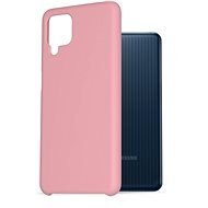 AlzaGuard Premium Liquid Silicone Case für Samsung Galaxy M12 rosa - Handyhülle