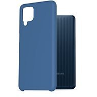 AlzaGuard Premium Liquid Silicone Case Samsung Galaxy M12 kék tok - Telefon tok