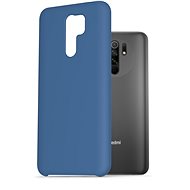 AlzaGuard Premium Liquid Silicone Case for Xiaomi Redmi 9 Blue - Phone Cover