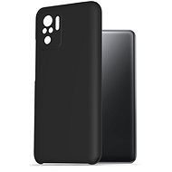 AlzaGuard Premium Liquid Silicone Case for Xiaomi Redmi Note 10 / 10S Black - Phone Cover
